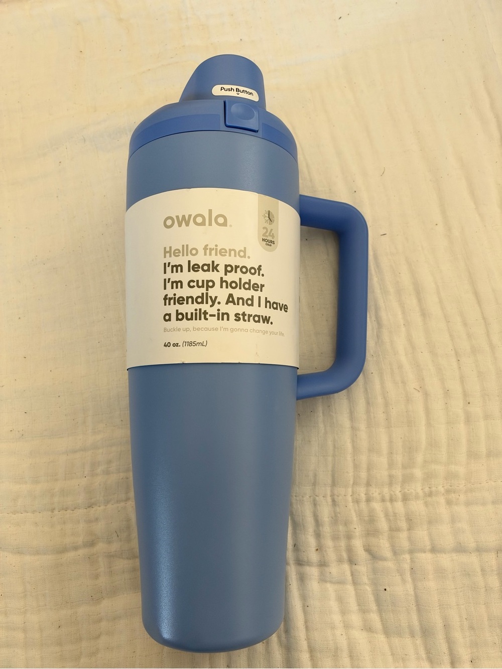 NWT Owala 40 oz Stainless Steel FreeSip Tumbler